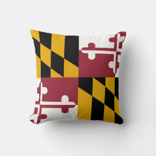 Maryland flagga kudde