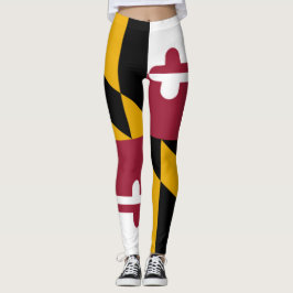 Maryland Flagga leggings