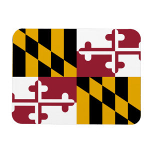 Maryland flagga magnet