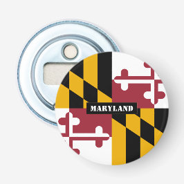 Maryland Flagga & Maryland, USA party / sport Flasköppnare