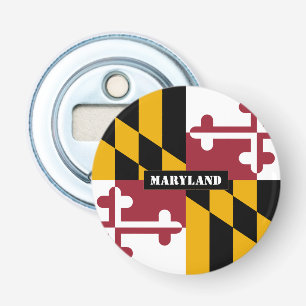 Maryland Flagga & Maryland, USA party / sport Flasköppnare