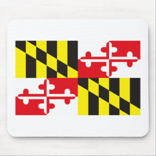 Maryland flagga Mousepad Musmatta