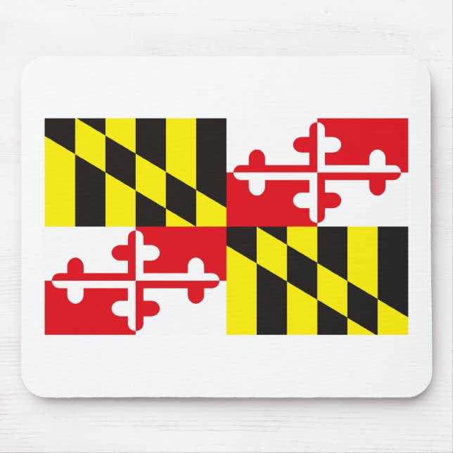 Maryland flagga Mousepad Musmatta (Framsidan)