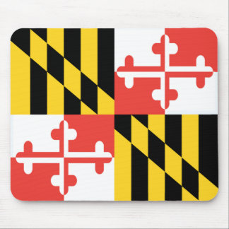 Maryland flagga Mousepad Musmatta