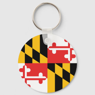 Maryland flagga nyckelring