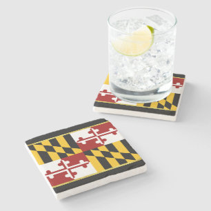 Maryland flagga stenunderlägg