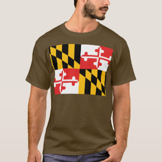 Maryland Flagga Tee Shirt
