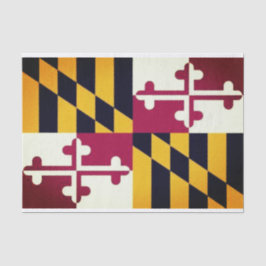 Maryland Flagga Tissue Paper