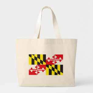 Maryland Flagga Tote Bag Jumbo Tygkasse