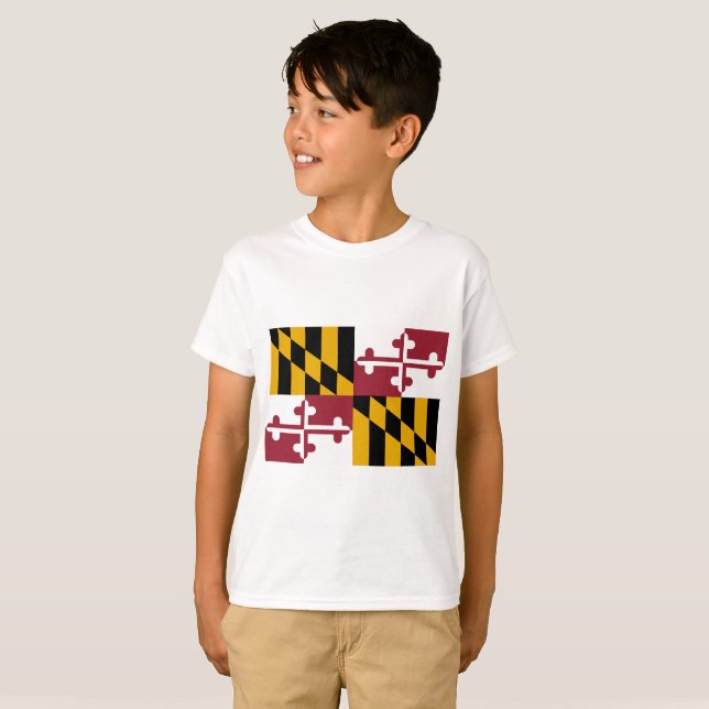 Maryland Flagga Tröja (Hel framsida)