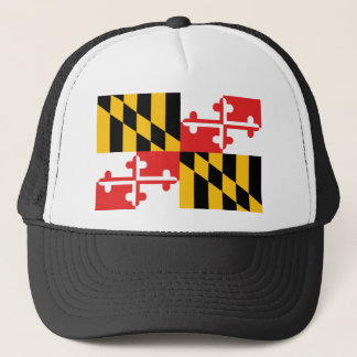 Maryland flagga truckerkeps
