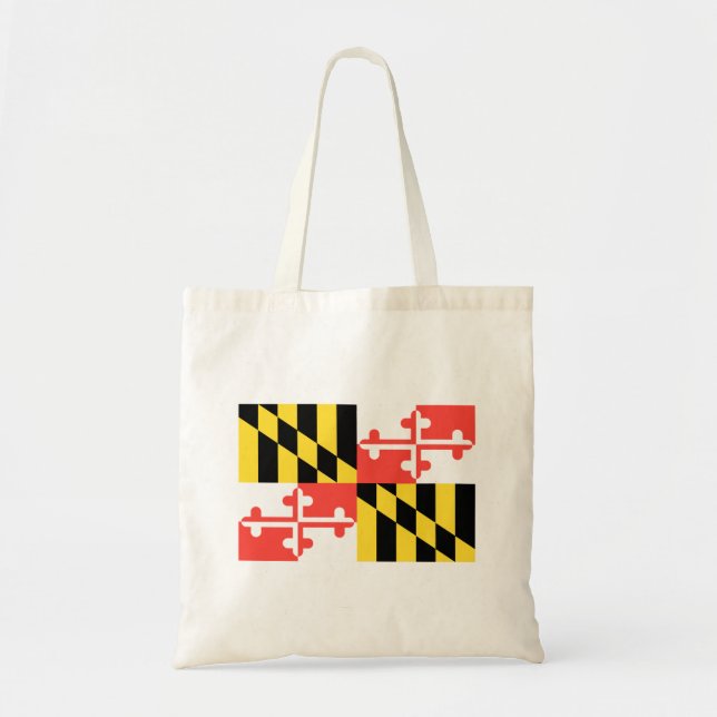 MARYLAND Flagga - Tygkasse (Framsidan)