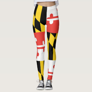 Maryland flaggadamasker leggings
