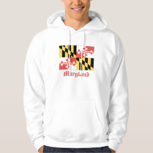 maryland flaggahoodie sweatshirt