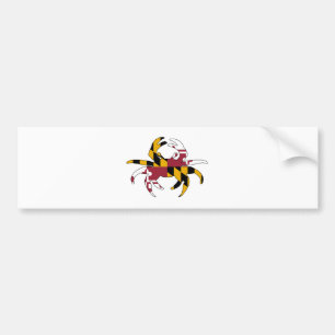 Maryland flaggakrabba bildekal