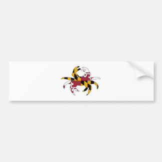 Maryland flaggakrabba bildekal