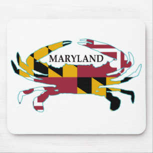 Maryland flaggakrabba Mousepad Musmatta