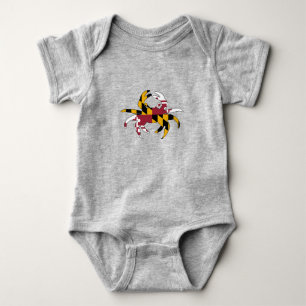 Maryland flaggakrabba tee shirt