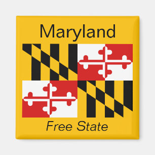 Maryland flaggamagnet magnet
