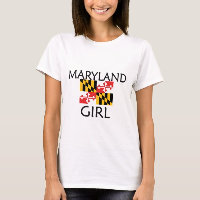 MARYLAND FLICKA TEE (Framsida)