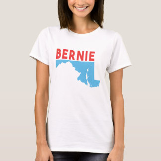 Maryland för Bernie slipmaskinutslagsplats T-shirt