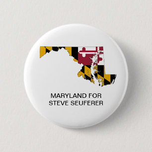MARYLAND för Steve Seuferer SENATE Button Knapp