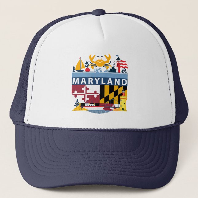 Maryland, Förenta staterna Keps (Framsida)