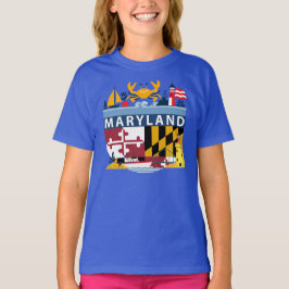 Maryland, Förenta staterna T Shirt