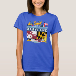 Maryland, Förenta staterna T Shirt