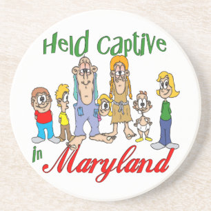Maryland Funny Trailer Park Sandstone Underlägg