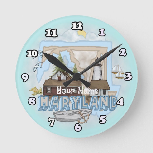 Maryland fyr klocka (Framsida)