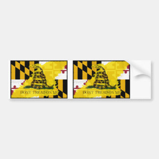 Maryland Gadsden flagga Bildekal
