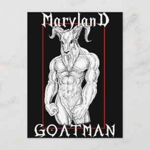 Maryland Goatman Vykort