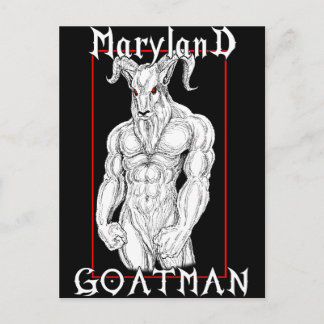 Maryland Goatman Vykort