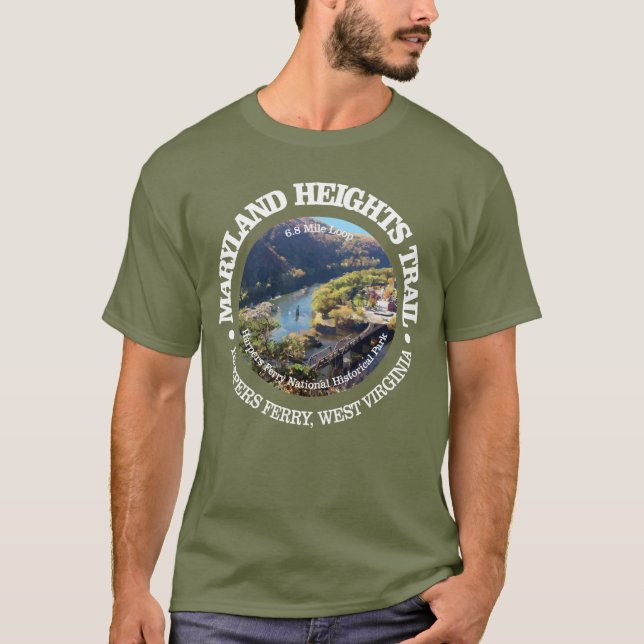 Maryland Heights Trail T Shirt (Framsida)