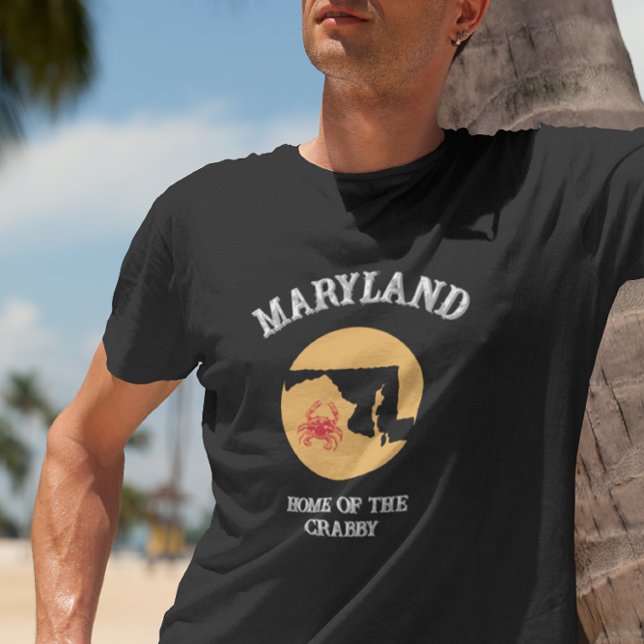 Maryland Hem för den Crabby T-Shirt (Skapare uppladdad)