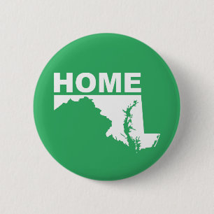 Maryland Hemma Borta Från Stat Knapp Badge Pin