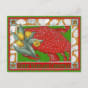 Maryland jul Crab Helg Vykort