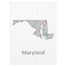 Maryland karta