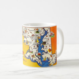 Maryland Kartpostkort Mugg