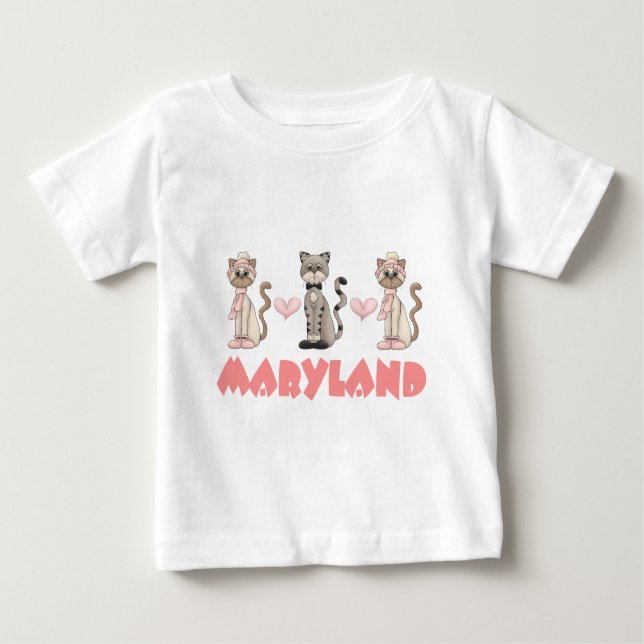 Maryland kattungegåva tee (Framsida)