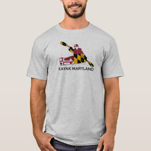 Maryland Kayaker T Shirt
