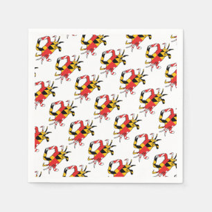 Maryland krabba pappersservett