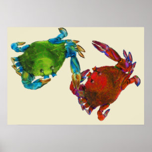 Maryland krabbor för och After Poster