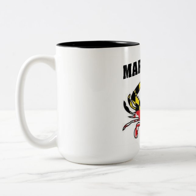 MARYLAND KRABBOR Två-Tonad MUGG (Vänster)