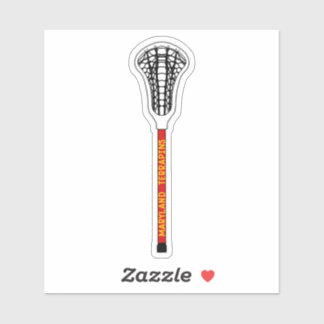 Maryland lacrosse stick klistermärken