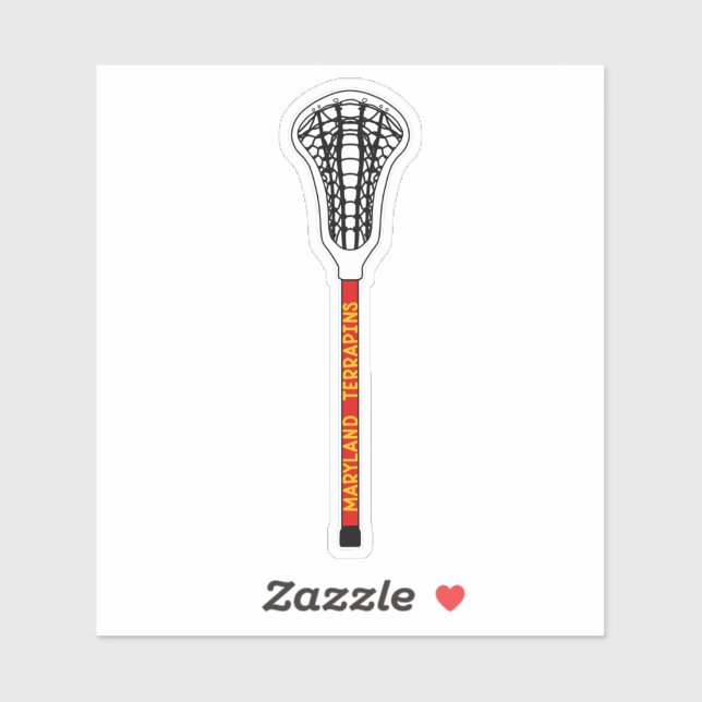 Maryland lacrosse stick klistermärken (Ark)