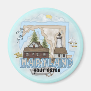 Maryland Lighthouse-magnet Magnet