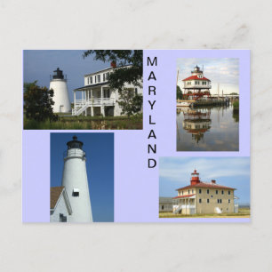 Maryland Lighthouses Vykort