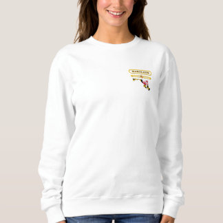 MARYLAND MAP, MARYLAND, USA. SAMER BRASIL T SHIRT
